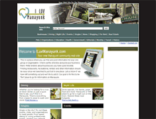 Tablet Screenshot of iluvmanayunk.com